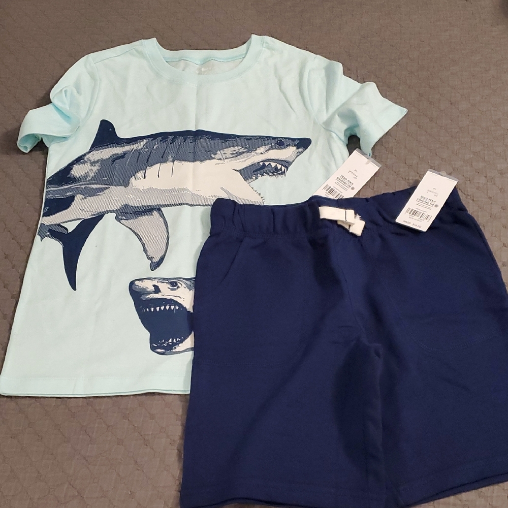 NWT Carter's Shark Outfit
